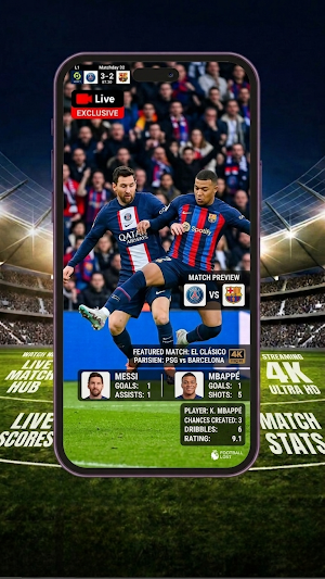 Live Football TV HD Pro Screenshot 1