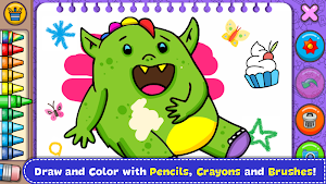 Fantasy - Coloring Book & Games for Kids Screenshot 0