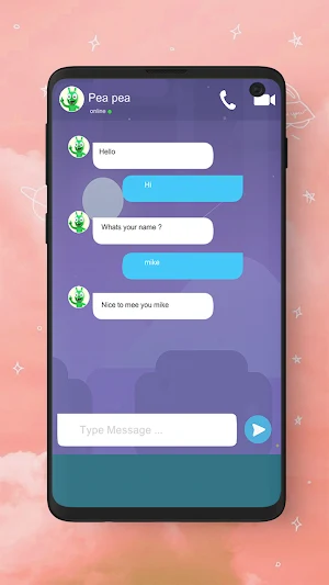 pea pea fake call Screenshot 3