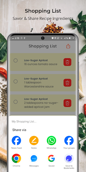 Sauce Recipes Screenshot 3