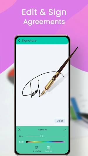 Doc Scanner PDF Editor App Screenshot 2
