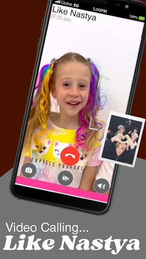 Like Nastya - Fake Video Call Screenshot 1