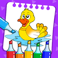 Toddler Coloring Book & Kids Painting Games