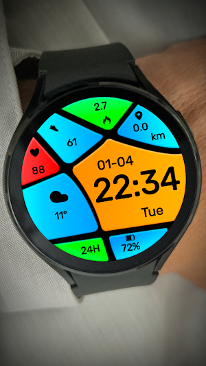 Digital STROWDLER watch face Screenshot 1