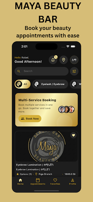 Maya Beauty Bar Screenshot 0