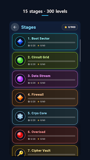 Arrow Escape: Neon Maze Puzzle Screenshot 2
