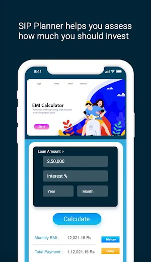 SIP Planner, Loan Pro, EMI Pro Screenshot 1