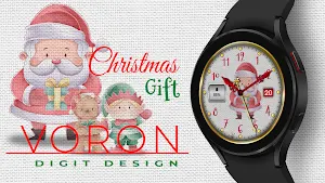 Voron Christmas Gift WatchFace Screenshot 0