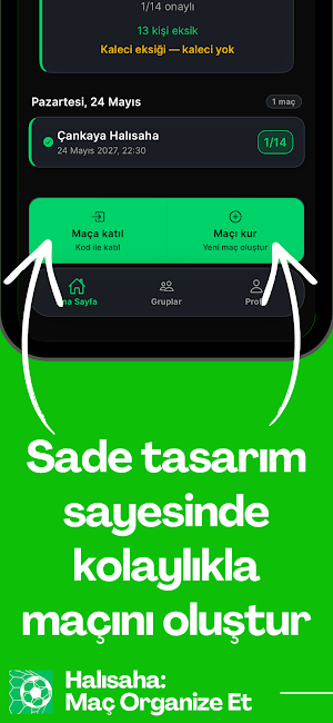 Halısaha: Maç Organize Et Screenshot 1