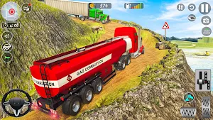 Heavy Truck Simulator Game 3D Screenshot 1