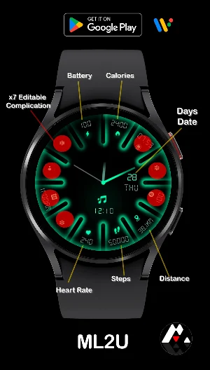 ML2U 153 Watch Face Screenshot 1