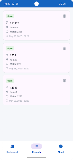 Sprinkler Valve Log Screenshot 0