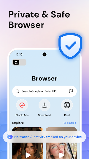 Veil - Fast Private Browser Screenshot 0