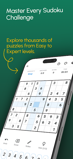 Sudoku - Classic Sudoku Puzzle Screenshot 0