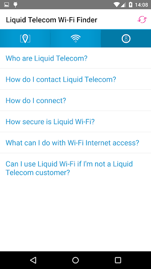 Liquid Telecom Wi-Fi Finder Screenshot 3