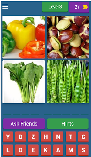 Four Vegetables One Word Screenshot 3