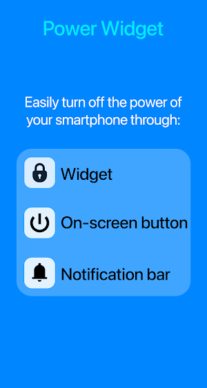 Power Widget - Turn off screen Screenshot 0