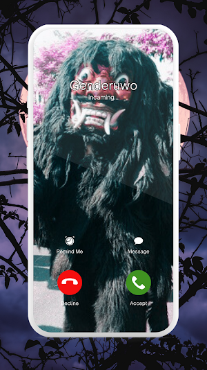 Fake Call Hantu Genderuwo Real Screenshot 0