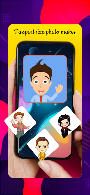 Passport size photo maker Screenshot 0