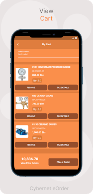 Redawa eOrder Screenshot 2