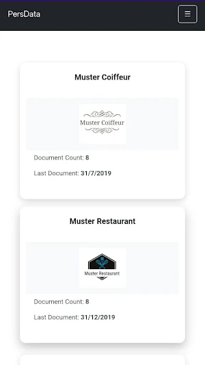 PersData Screenshot 1