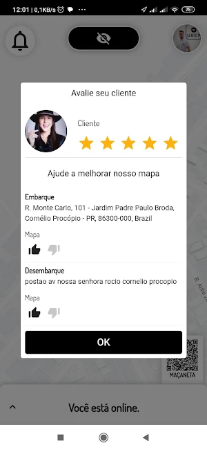 Pedi Tudo Cornelio - Motorista Screenshot 2