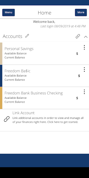 The Freedom Bank of Virginia Screenshot 0
