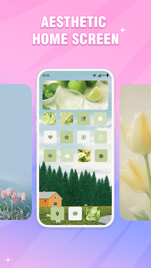 Aesthetic Wallpapers & Widgets Screenshot 0