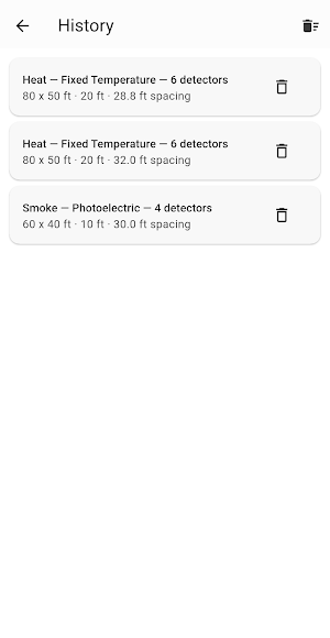 Fire Alarm Calculator NFPA 72 Screenshot 2