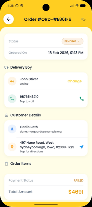 CartiGo Store Manager Screenshot 2