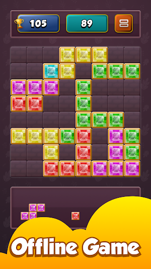 Gems Puzzle Screenshot 1