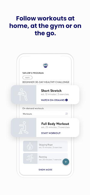 Life Fitness 365 Screenshot 2
