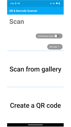 QR & Barcode Scanner Screenshot 0