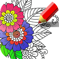 flowers coloring books game