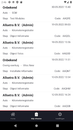 Installation App Screenshot 2