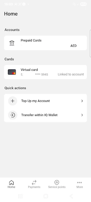 IQ Tech Wallet Screenshot 1