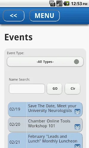 Tucson Hispanic Chamber Screenshot 3
