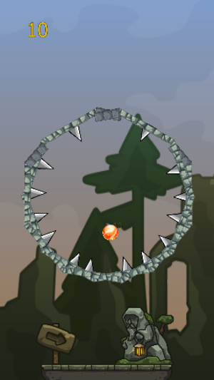 marble vs spikes Screenshot 1