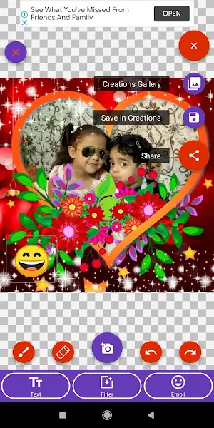 I Love You Greetings Screenshot 0