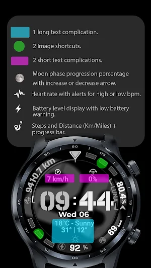 Watch Face CUE160 Screenshot 1