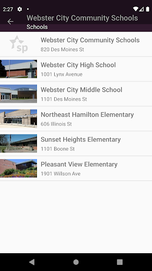 Webster City Community Schools Screenshot 1