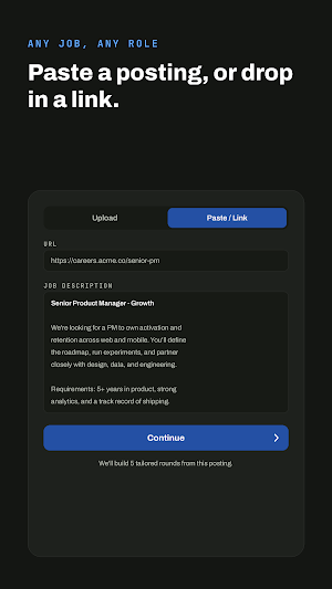 Rehearse: AI Interview Prep Screenshot 1