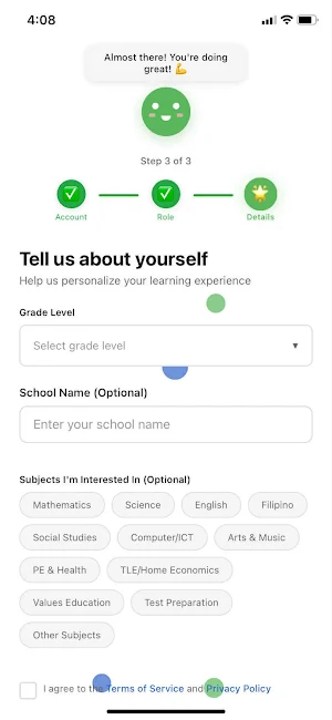 MyTutor Screenshot 1