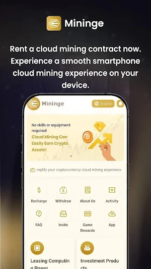 Mininge Cloud Miner Screenshot 0