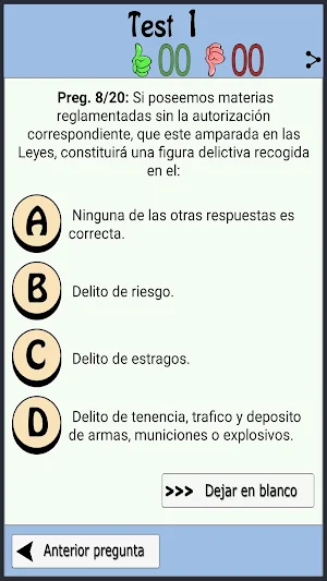 TestOpos Vigilante Seguridad Screenshot 2