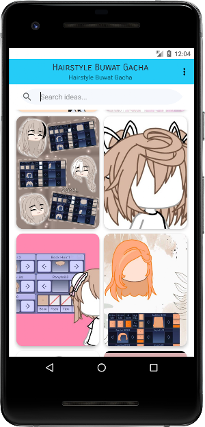Hairstyle Ideas Gacha Screenshot 3