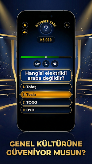 Milyoner 2026: Bilgi Yarışması Screenshot 0