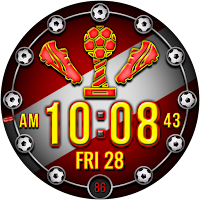 DIGI MANCHESTER FAN Watch face