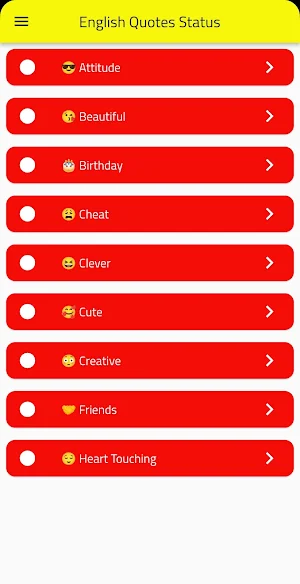 English Quotes Status Screenshot 0