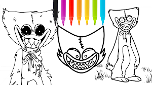 Huggy Wuggy Coloring Book Screenshot 0